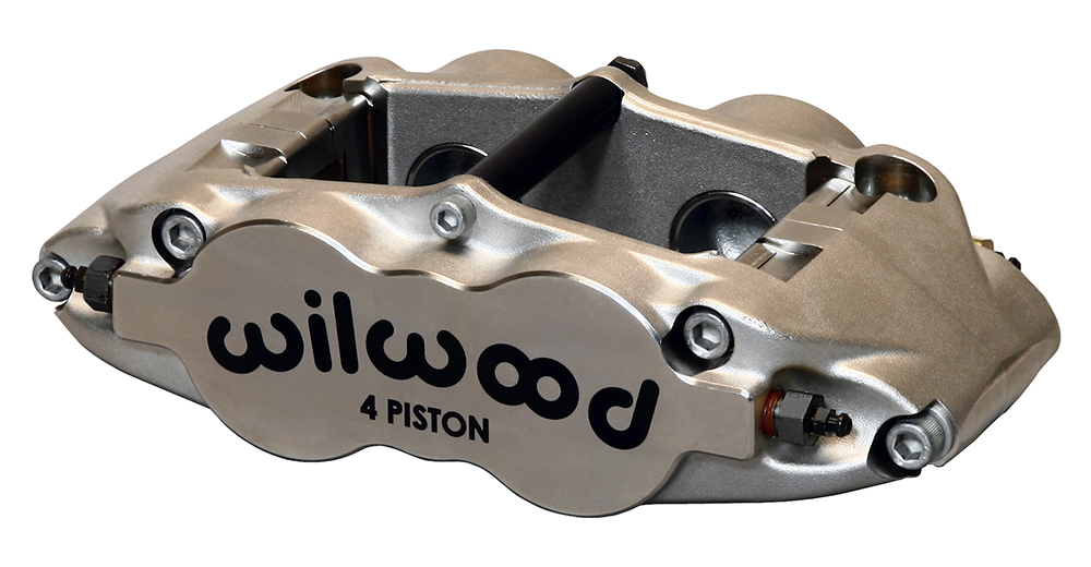 WILWOOD FORGED SUPERLITE 4R "RADIAL MOUNT" CALIPER - NICKEL