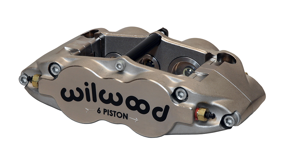 WILWOOD FORGED SUPERLITE 6R "RADIAL MOUNT" CALIPER - NICKEL