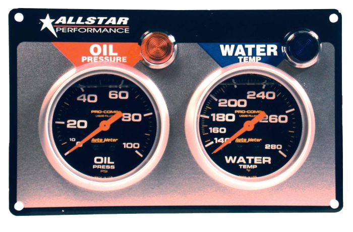 Auto Meter 5288 Triple Gauge Mount - Universal Dash Top Pod For Three 2-1/16" Gauges