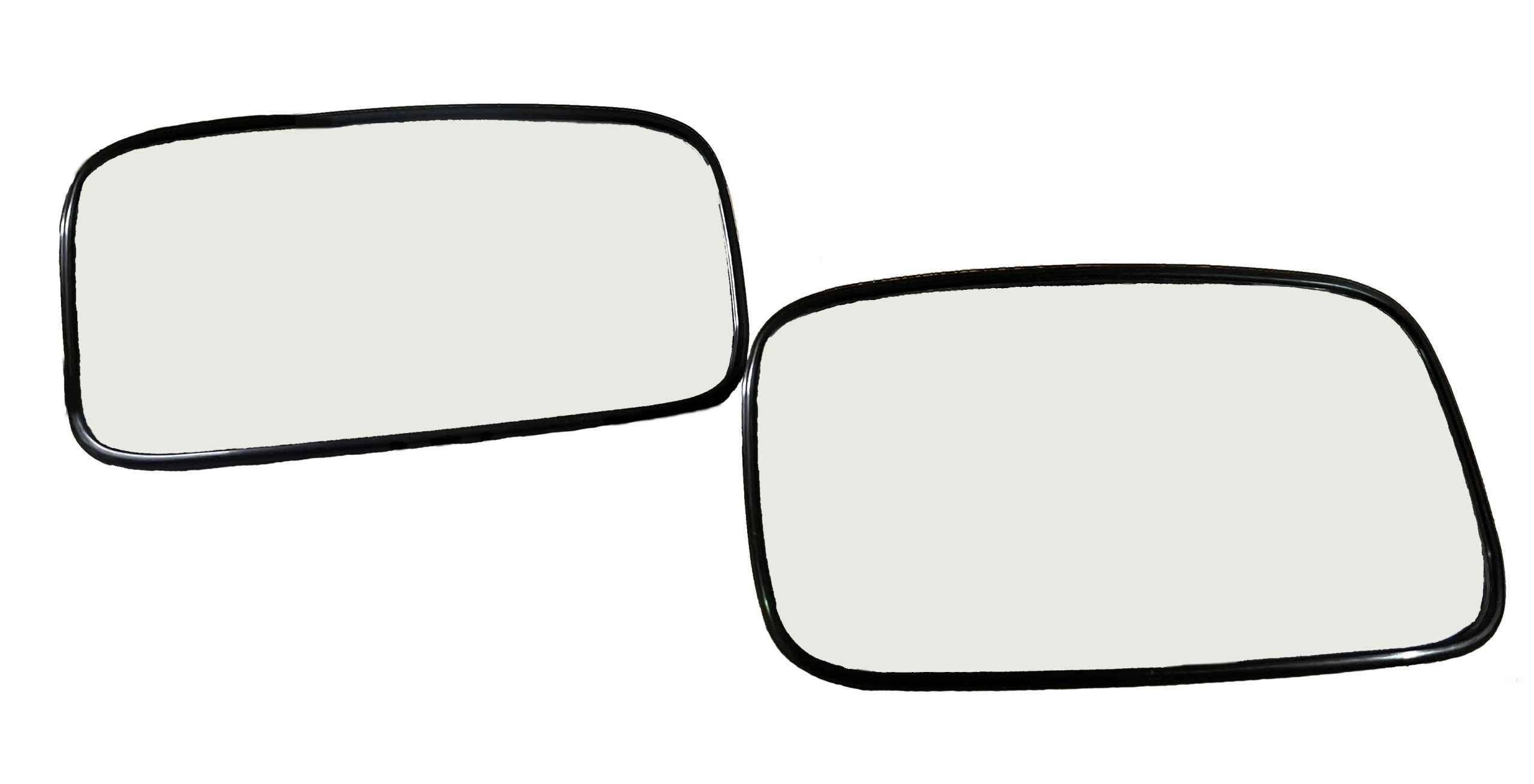 CONVEX RECTANGLE MIRRORS PAIR Cardwells Ltd Suppliers to the